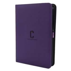 Cardstacks 9-Pocket Binder Zippered Paars