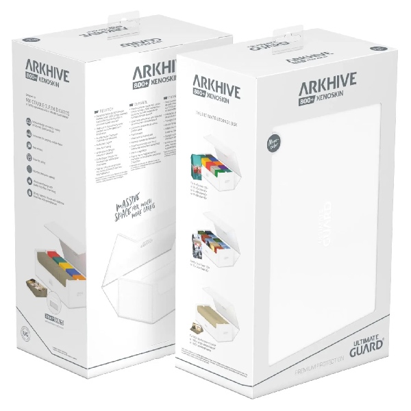 Ultimate Guard Arkhive 800+ Xenoskin - White