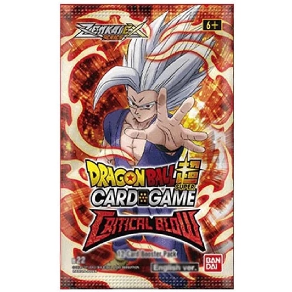 Dragon Ball Super Card Game B22 Critical Blow Booster Pack