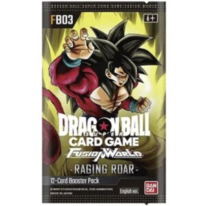 Dragon Ball Super Card Game - FB03 - Fusion World - Raging Roar Booster Pack