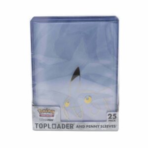 Ultra Pro Pikachu Toploader & Penny Sleeves Combo Pack - 25pcs