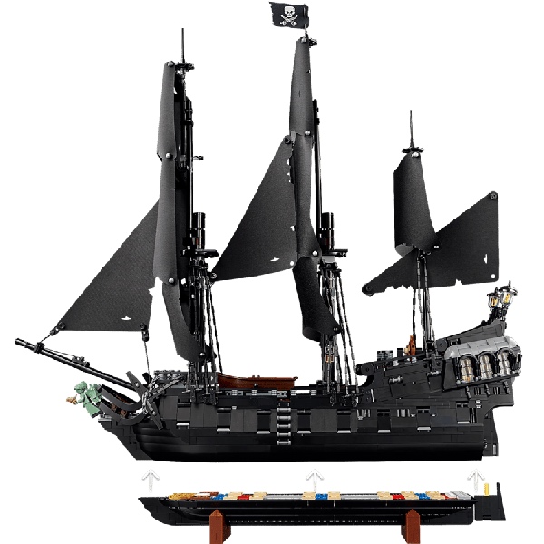 LEGO Icons 10365 Het piratenschip van Kapitein Jack Sparrow - Afbeelding 4