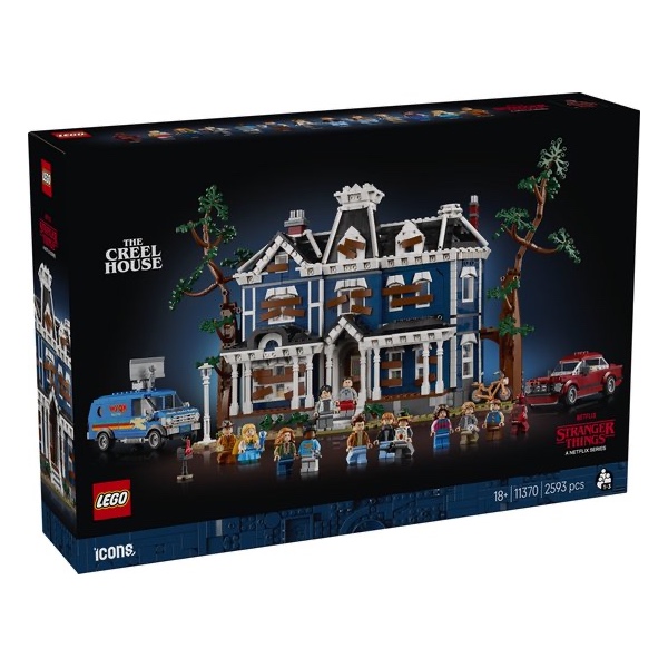 LEGO Icons 77258 Stranger Things - Het huis van de Familie Creel