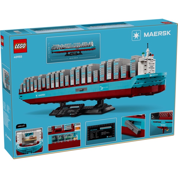 LEGO Exclusive 40955 Maersk Containerschip met dubbel Brandstofsysteem - Afbeelding 6