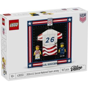 LEGO Editions 43033 Shirt van het Amerikaanse Nationale Voetbalteam 2026