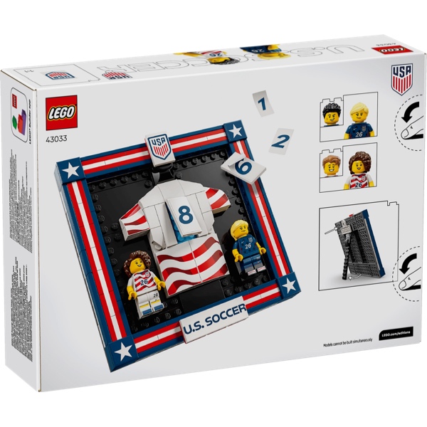 LEGO Editions 43033 Shirt van het Amerikaanse Nationale Voetbalteam 2026 - Afbeelding 6