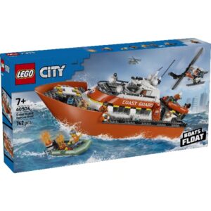 LEGO City 60504 Kustwacht Reddingsboot met Helikopter