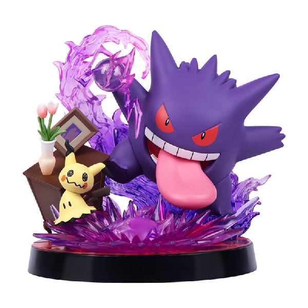 Funism Pokémon Prime Figure - Genger and Mimikyu