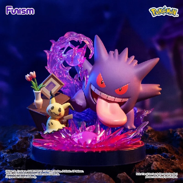 Funism Pokémon Prime Figure - Genger and Mimikyu - Afbeelding 2