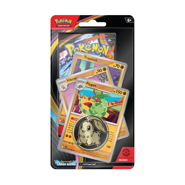 Pokémon TCG Mega Evolution - Chaos Rising Checklane Flygon of Pawmot - Afbeelding 2