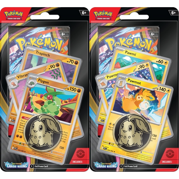 Pokémon TCG Mega Evolution - Chaos Rising Checklane Flygon of Pawmot