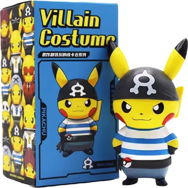 Langbowang Pokémon Pikachu Villain Costume Series Figurine - Team Aqua