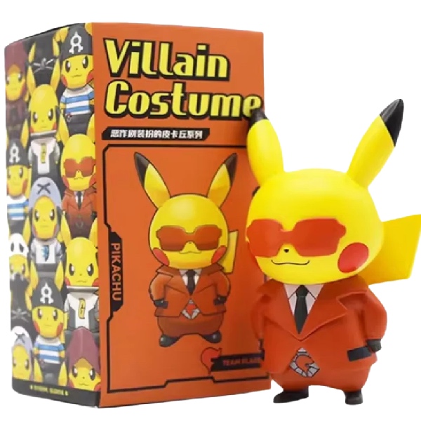 Langbowang Pokémon Pikachu Villain Costume Series Figurine - Team Flare