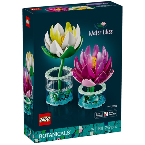 LEGO Botanicals 11511 Waterlelies