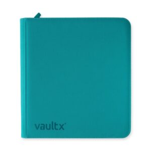 VaultX Exo-Tec Zip Binder 12 Pocket - Ocean Blue