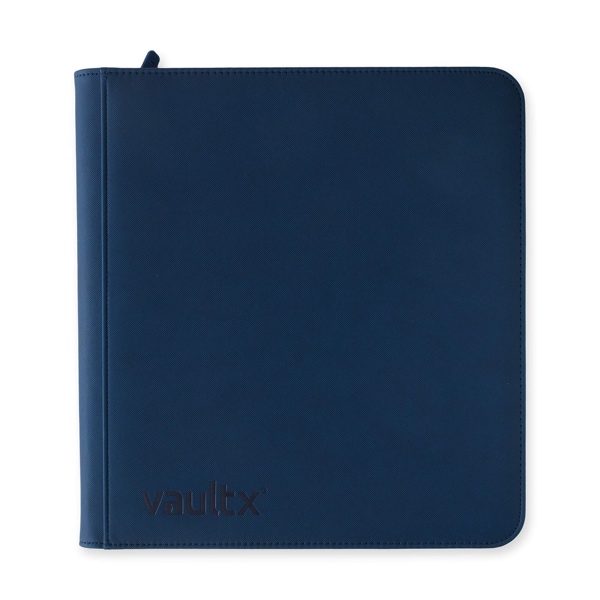 VaultX Exo-Tec Zip Binder 12 Pocket - Royal Blue