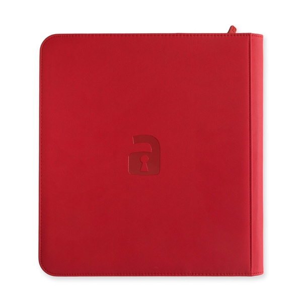 VaultX Exo-Tec Zip Binder 12 Pocket XL - Fire Red - Afbeelding 2