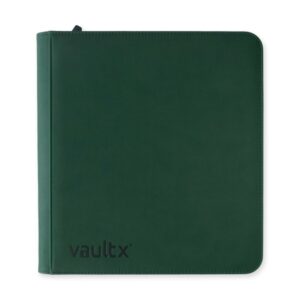VaultX Exo-Tec Zip Binder 12 Pocket XL - Forest Green