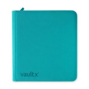 VaultX Exo-Tec Zip Binder 12 Pocket XL - Ocean Blue
