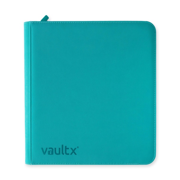 VaultX Exo-Tec Zip Binder 12 Pocket XL - Ocean Blue