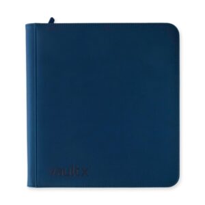 VaultX Exo-Tec Zip Binder 12 Pocket XL - Royal Blue