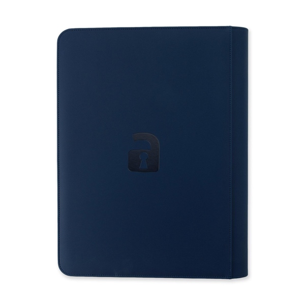 VaultX Exo-Tec Zip Binder 16 Pocket XXL - Royal Blue - Afbeelding 2