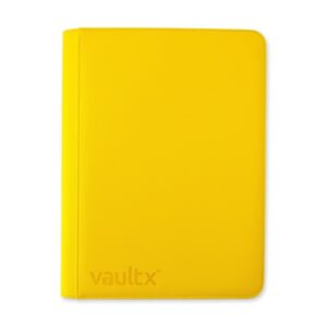 VaultX Exo-Tec Zip Binder 16 Pocket XXL - Sunrise Yellow