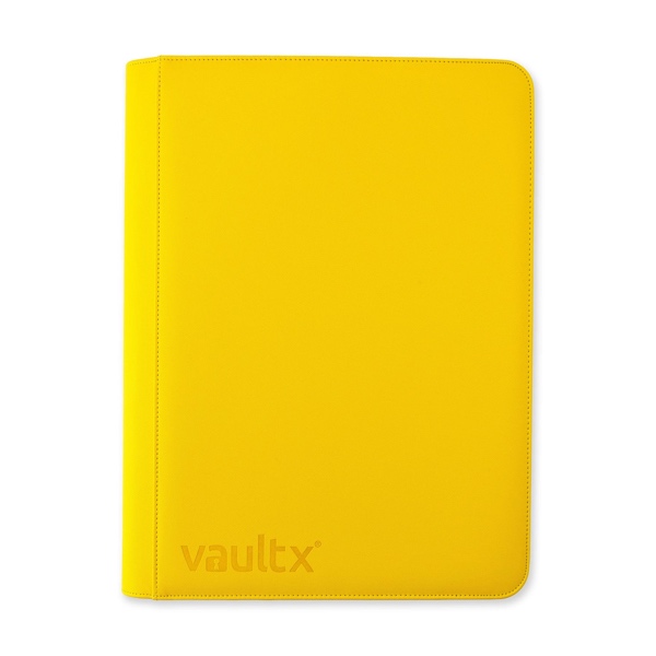 VaultX Exo-Tec Zip Binder 16 Pocket XXL - Sunrise Yellow