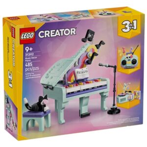 LEGO Creator 31392 3in1 Piano Met Kat