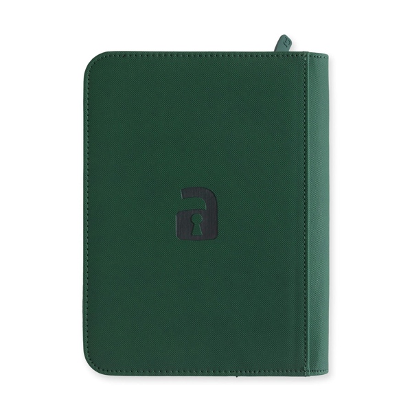 VaultX Exo-Tec Zip Binder 4-Pocket - Forest Green - Afbeelding 2