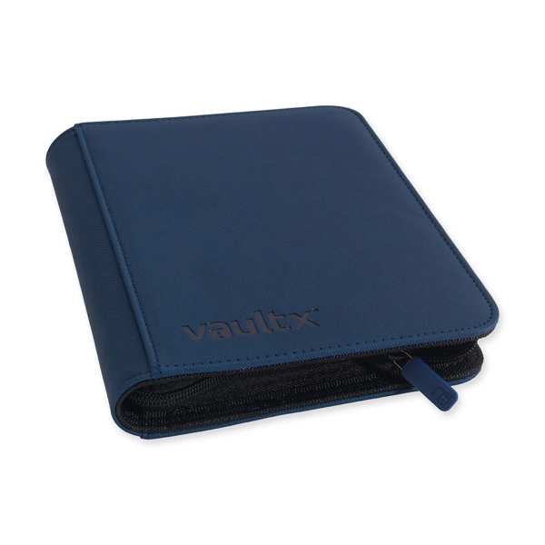 VaultX Exo-Tec Zip Binder 4-Pocket - Royal Blue - Afbeelding 4