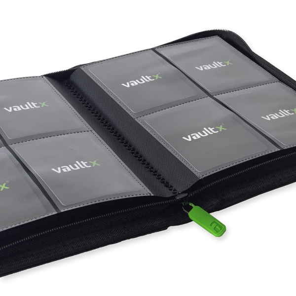 VaultX Exo-Tec Zip Binder 4-Pocket - Signature Black - Afbeelding 3