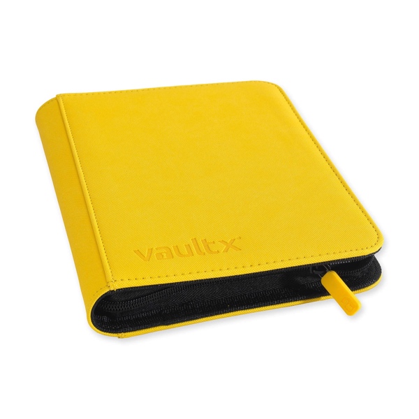 VaultX Exo-Tec Zip Binder 4-Pocket - Sunrise Yellow - Afbeelding 4