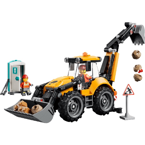 LEGO City 6080 Gele Graaflaadmachine - Afbeelding 2