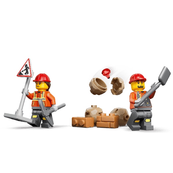 LEGO City 6080 Gele Graaflaadmachine - Afbeelding 3