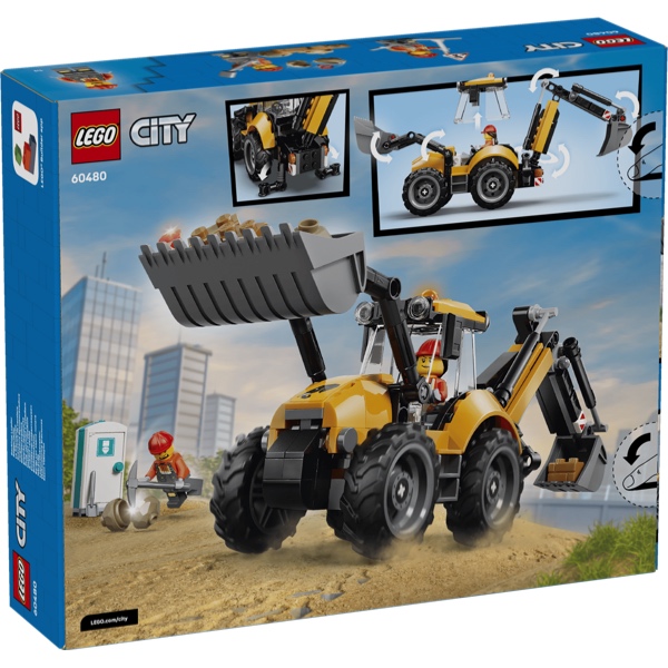 LEGO City 6080 Gele Graaflaadmachine - Afbeelding 4
