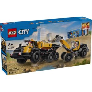 LEGO City 60494 Kiepwagen En Voorlader