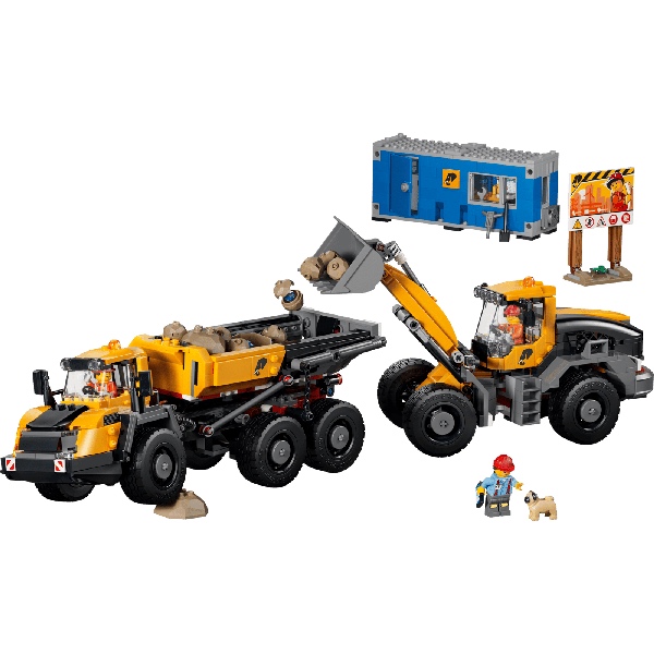 LEGO City 60494 Kiepwagen En Voorlader - Afbeelding 2