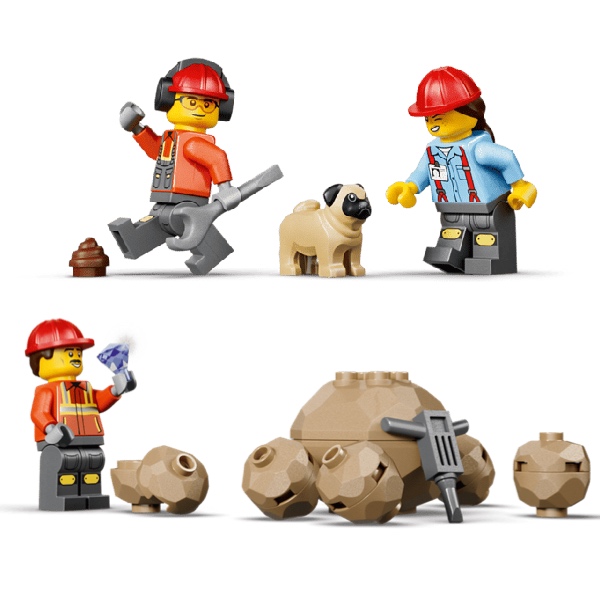 LEGO City 60494 Kiepwagen En Voorlader - Afbeelding 4