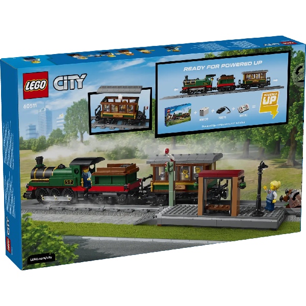 LEGO City 60511 Vintage Stoomtrein - Afbeelding 6
