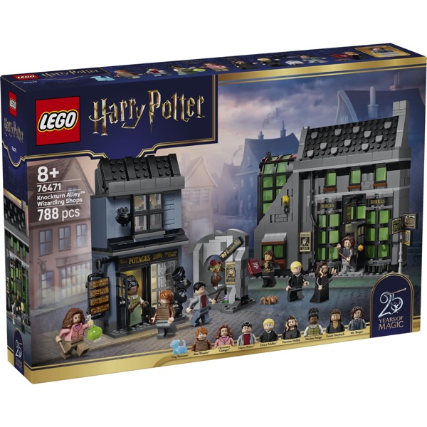 LEGO Harry Potter 76471 Verdonkeremaansteeg Tovenaarswinkels