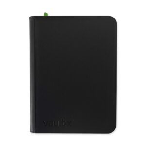 VaultX Exo-Tec Zip Binder 9-Pocket - Signature Black