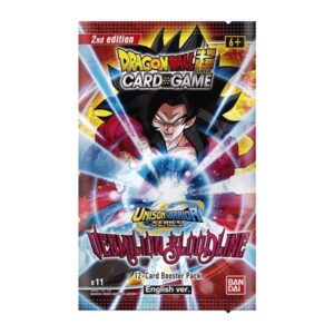 Dragon Ball Super CG B11 Unison Warrior Series - Vermilion Bloodline (2nd edition) - Booster Pack