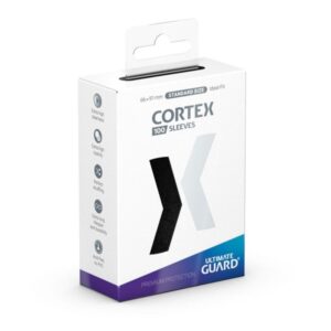 Ultimate Guard Cortex Sleeves Standard Size (100) - Black Matte
