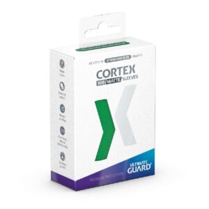 Ultimate Guard Cortex Sleeves Standard Size (100) - Green Matte