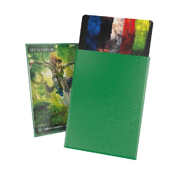 Ultimate Guard Cortex Sleeves Standard Size (100) - Green Matte - Afbeelding 2