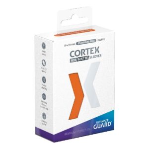 Ultimate Guard Cortex Sleeves Standard Size (100) - Orange Matte