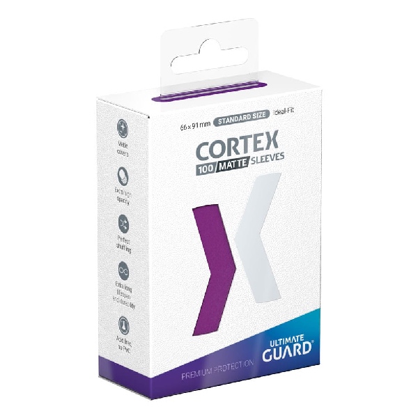 Ultimate Guard Cortex Sleeves Standard Size (100) - Purple Matte