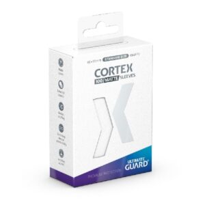 Ultimate Guard Cortex Sleeves Standard Size (100) - White Matte