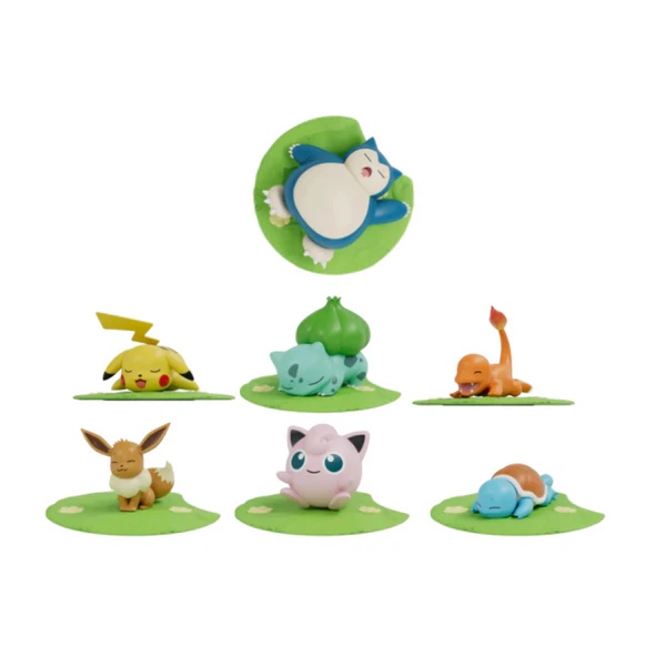 Zinc.cn Pokémon Grassland Series Sleeping Figures - Squirtle - Afbeelding 2